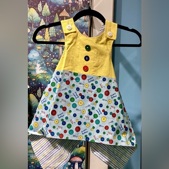 Grow with Me Size 2T Reversible Dress - Picture 1 of 2